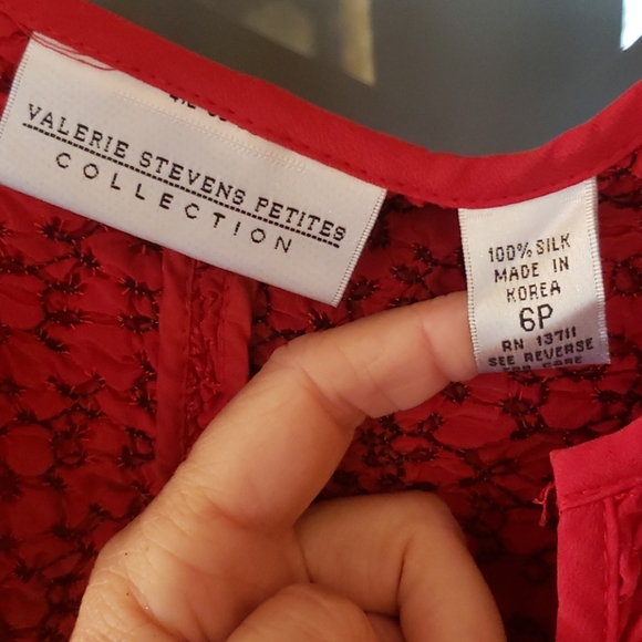 VALARIE STEVENS wrinkle Travel jacket 3/4 sleeves - Picture 7 of 11